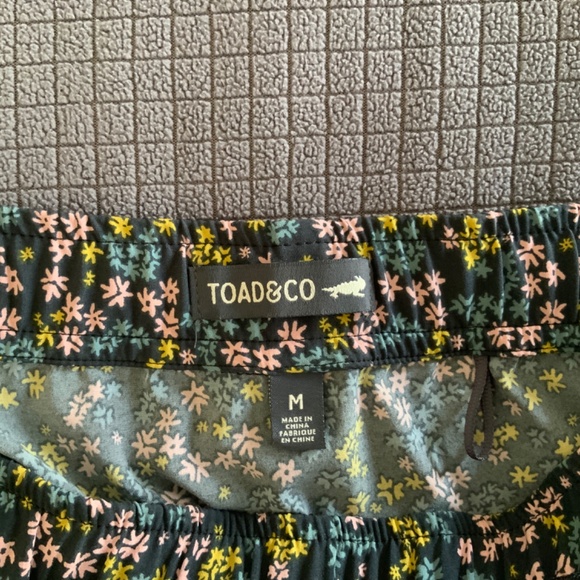 Toad & Co Tie front wrap skirt Size M - Picture 4 of 4
